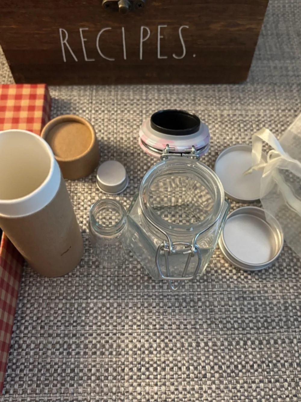 opening & closing 6 containers activity in recipe box by idlewild montessori